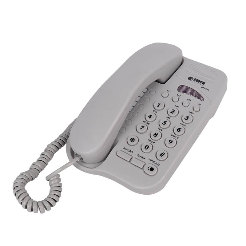 โทรศัพท์บ้าน โทรศัพท์สำนักงาน  REACH รุ่น DT-2000 LIGHT GREY_1